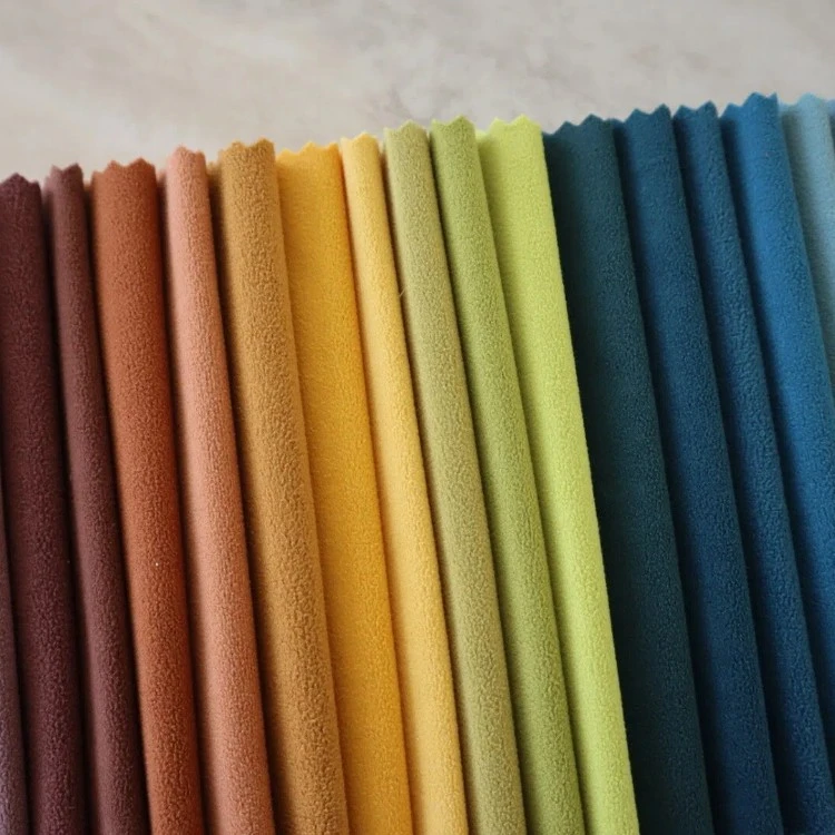 Plain Matte Mosha Velvet Upholstery Fabric For Upholstery Furniture suppliers